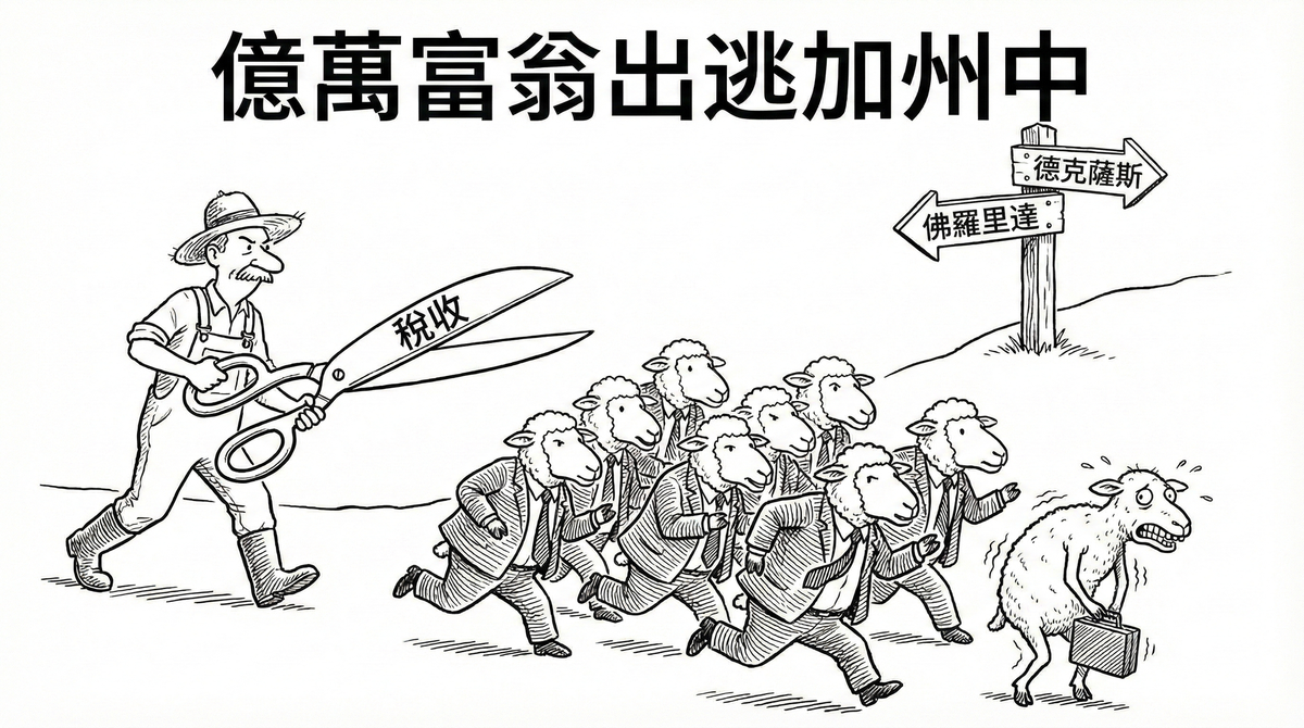 1 兆美元逃離加州！矽谷富豪為何集體出走？