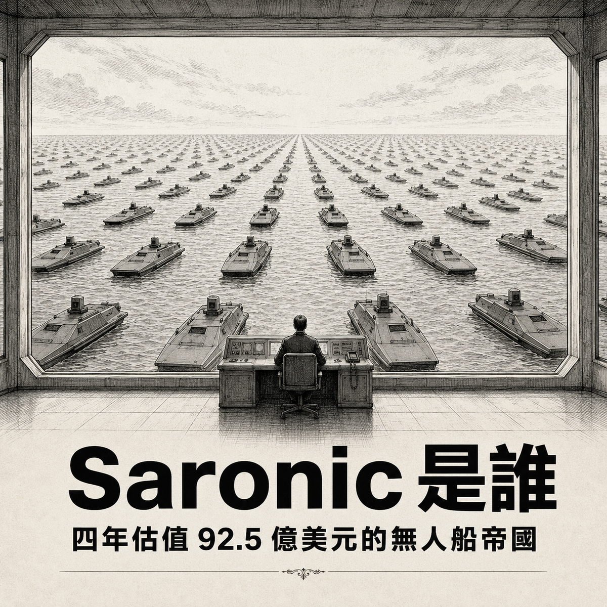 Saronic 的無人船六月救人、七月炸港，四天後宣布蓋 32 億美元造船廠