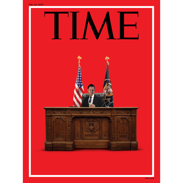 Peter Thiel 才應該在這期 TIME 封面
