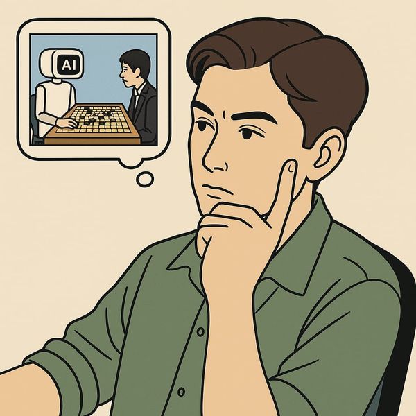 學圍棋的時候，我其實是在重新學怎麼跟 AI 相處