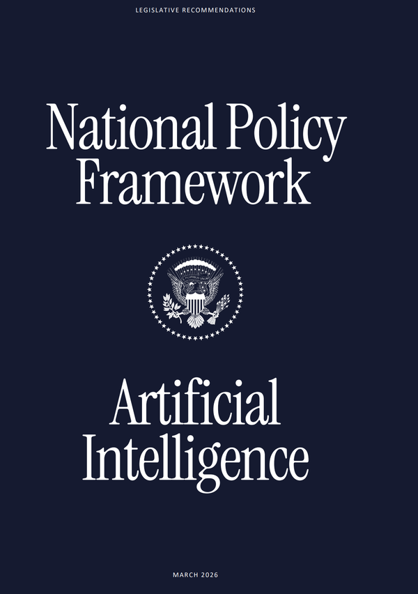 白宮發布 AI 國家政策框架，為什麼 50 位共和黨州議員要反對自己的總統