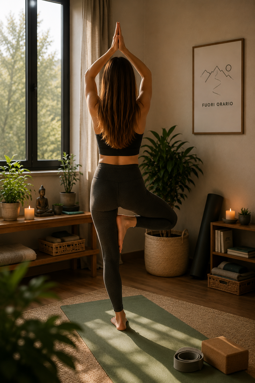 Dieci minuti che cambiano la giornata — la mia storia con lo yoga
