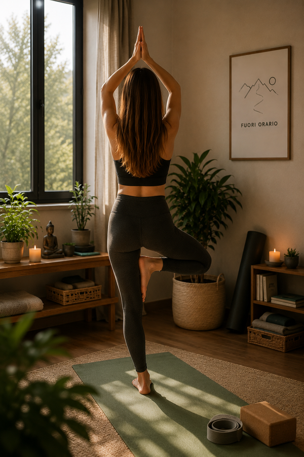 Dieci minuti che cambiano la giornata — la mia storia con lo yoga