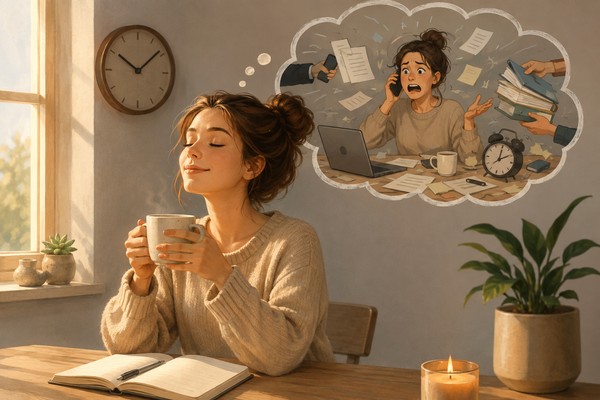 Cinque minuti di silenzio prima del lavoro: l'abitudine più sottovalutata che esista
