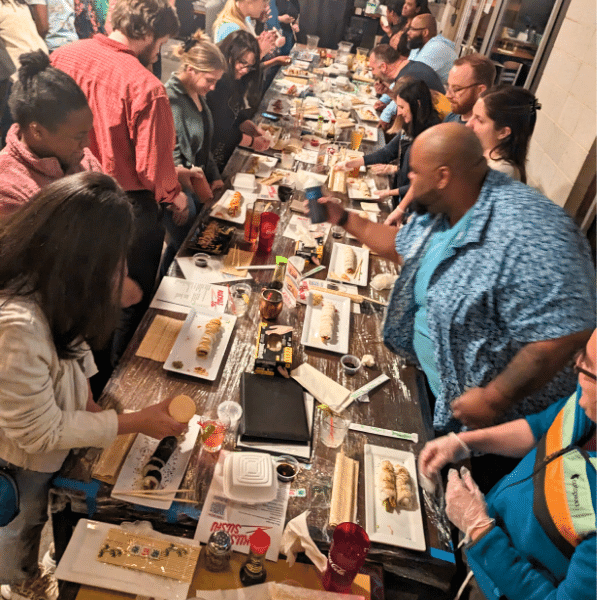 Sushi Class at Ruckus Apex!