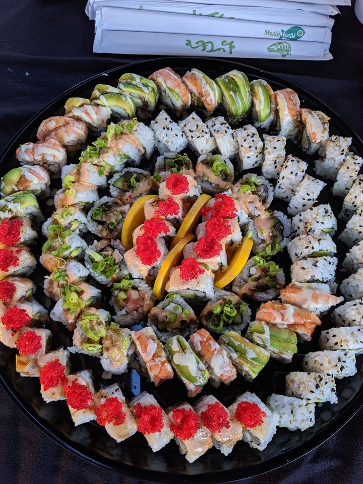 Ruckus Sushi Platter for your Holiday Party!