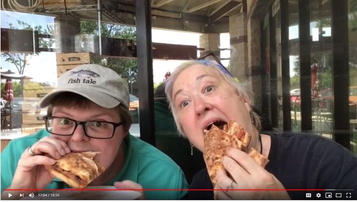 Tish & Trish Love Ruckus Pizza