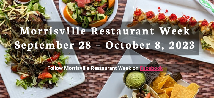 Morrisville Restaurant Week - Sept 8 - Oct 8