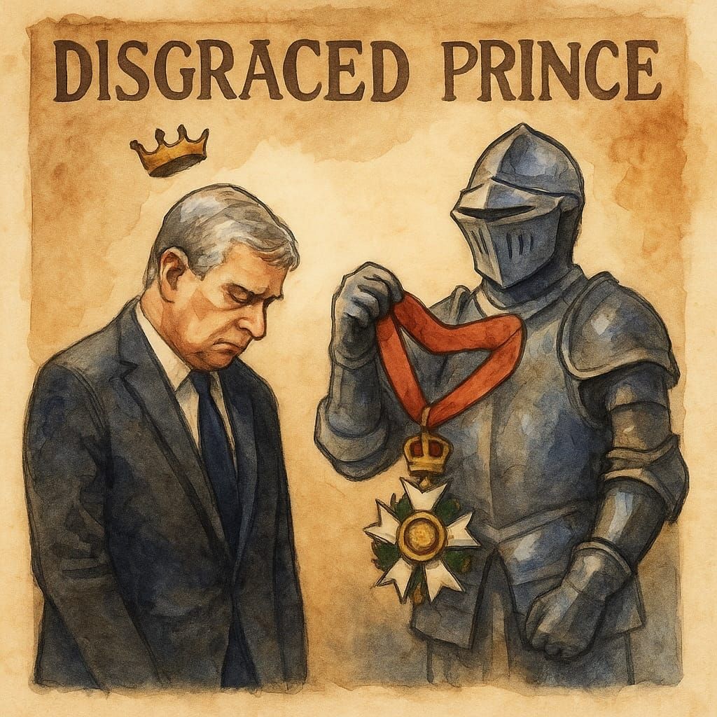 Le prince Andrew déchu: petite chronique d’un grand naufrage