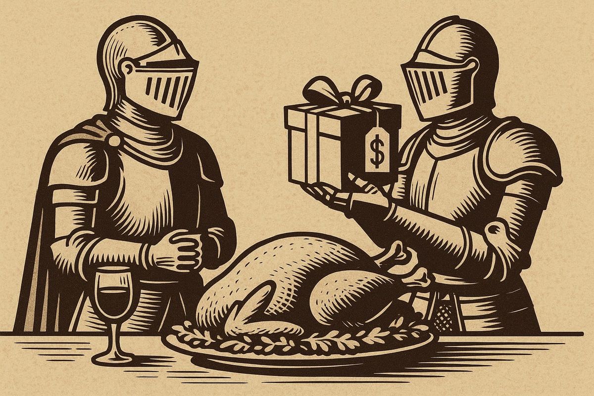 Entre la dinde et le Black Friday : la dernière bataille du gentilhomme