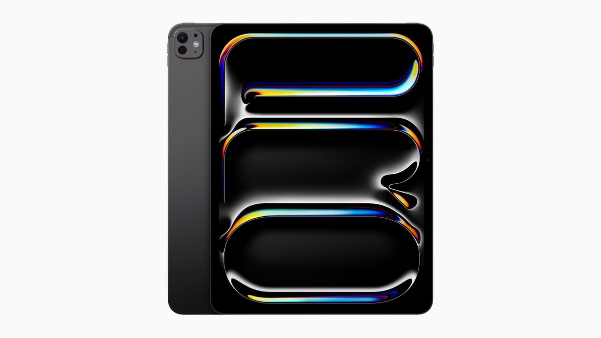 Promo image of the new iPad Pro on a white background