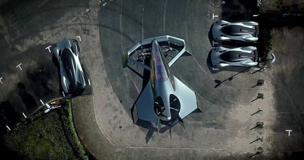 Aston Martin's Autonomous Flying Car Concept Is Sleek And Sexy