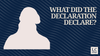 Editor's Notes: The Diplomatic Declaration and the Philosophical Declaration
