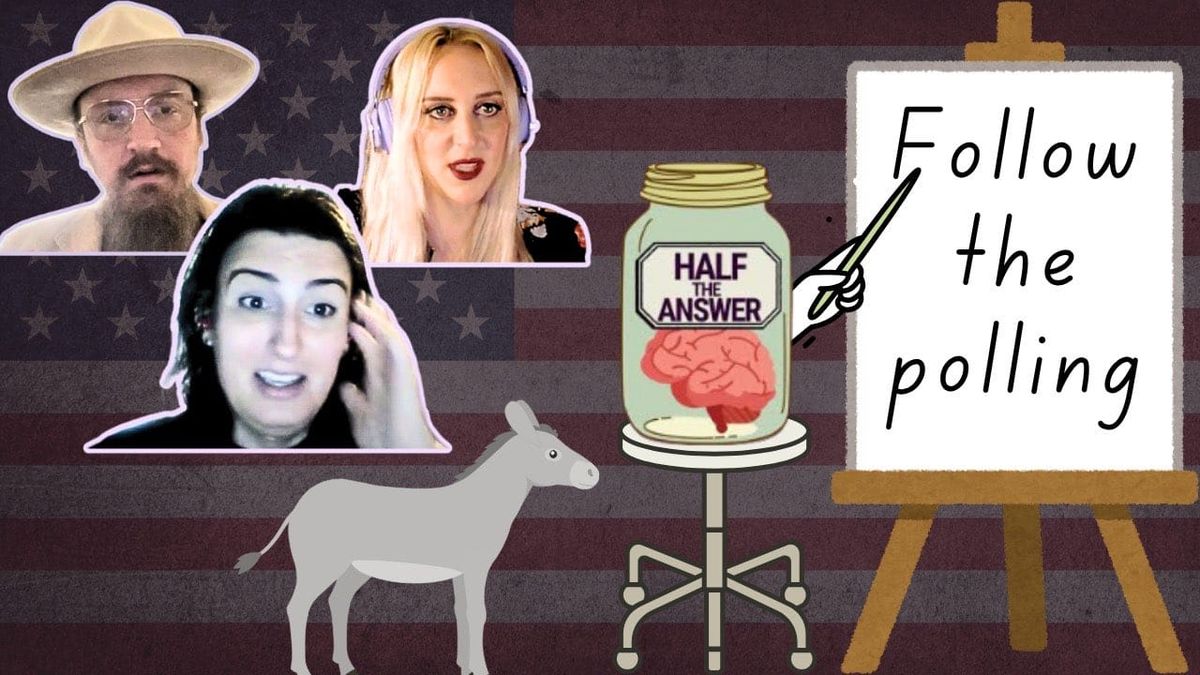 Half the Answer #26: Chasing Opinion Polls or Shaping Opinions?