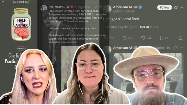 Half the Answer #34: Ezra Klein, Charlie Kirk, Free Speech, and Whitewashing in the Media