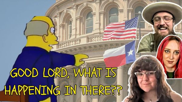 What the Hell Is Happening in Texas?! (Half the Answer #75, with Gwen Howerton)