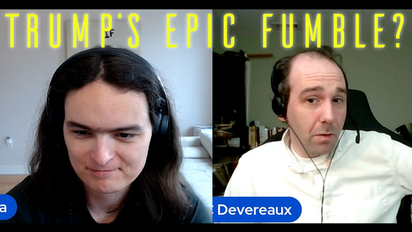 Trump vs. the Ayatollbooth (Neon Liberalism #68, with Bret Devereaux)