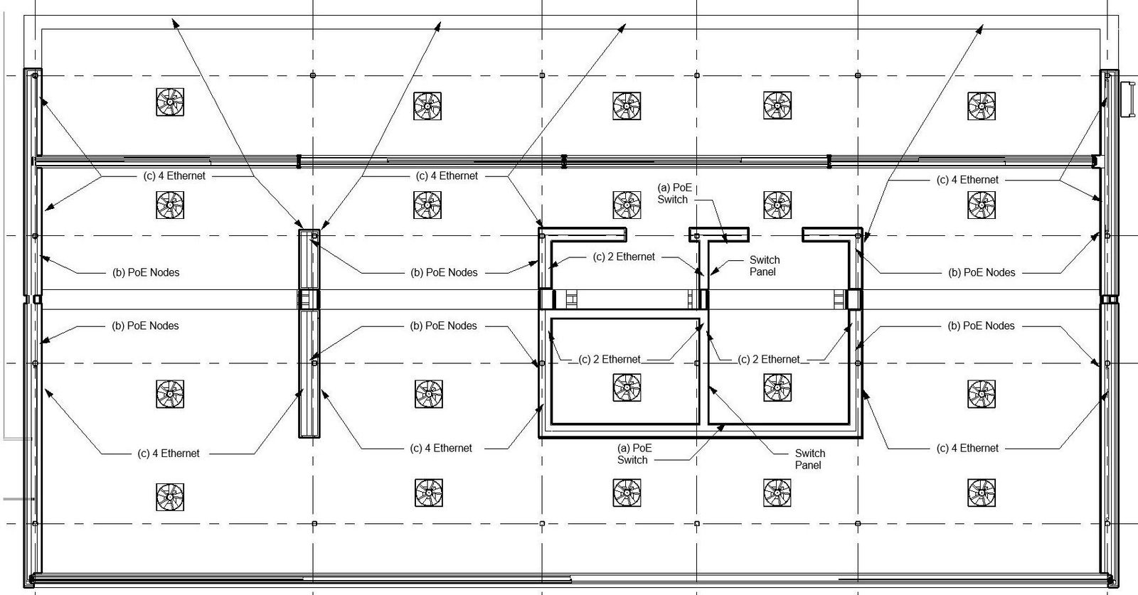Electrical work, PoE lines, Solar, & GFI