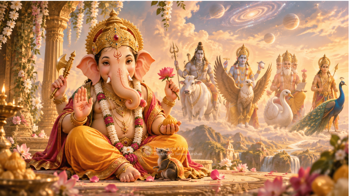 Why Ganesh Ji Is Worshipped First | The Divine Story of Ādi-Pūjya-Dev