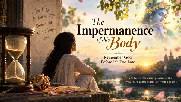 Human body is transient