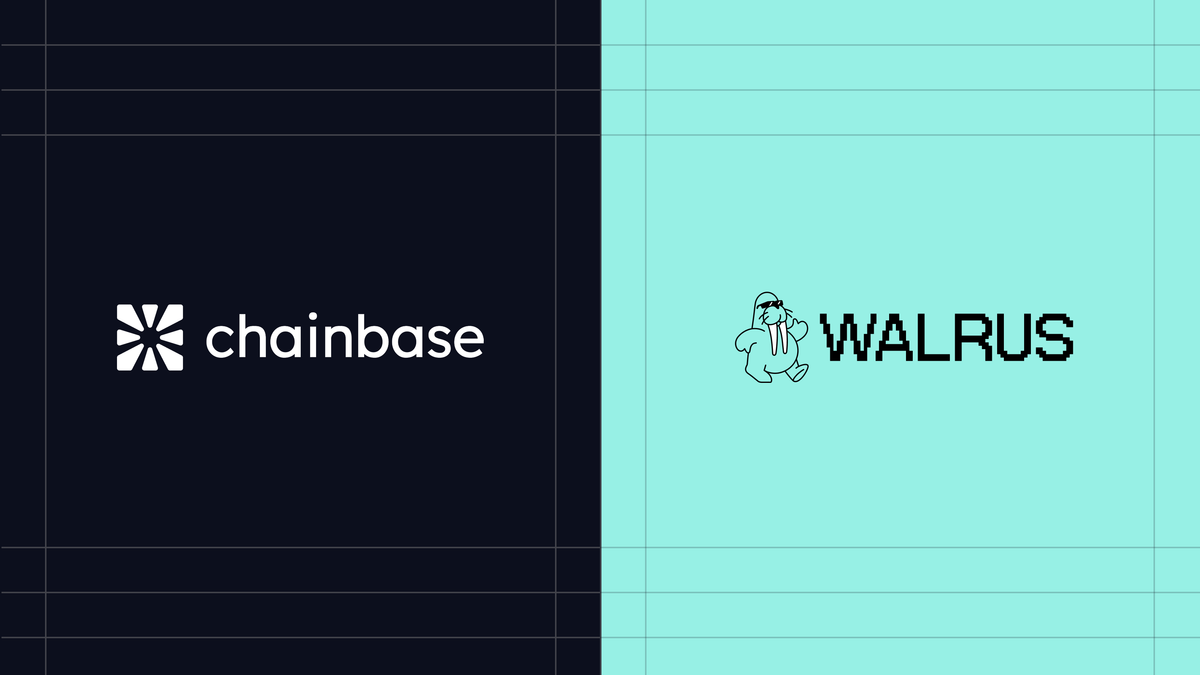 Chainbase and Walrus logos