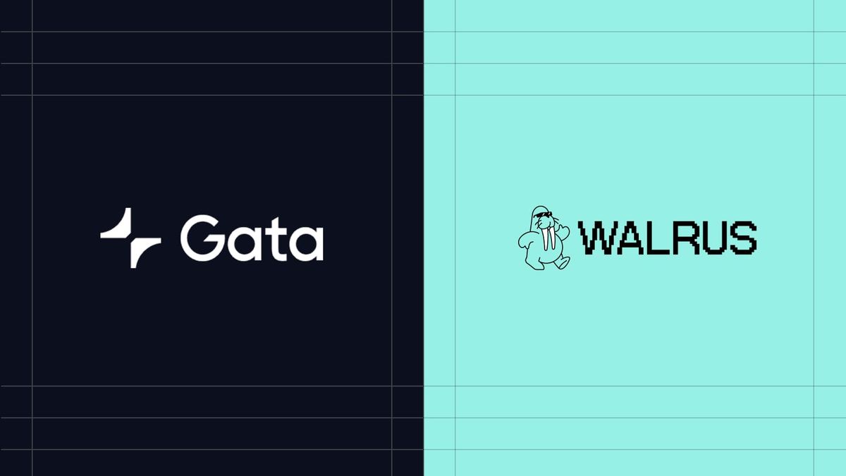 Gata and Walrus logos