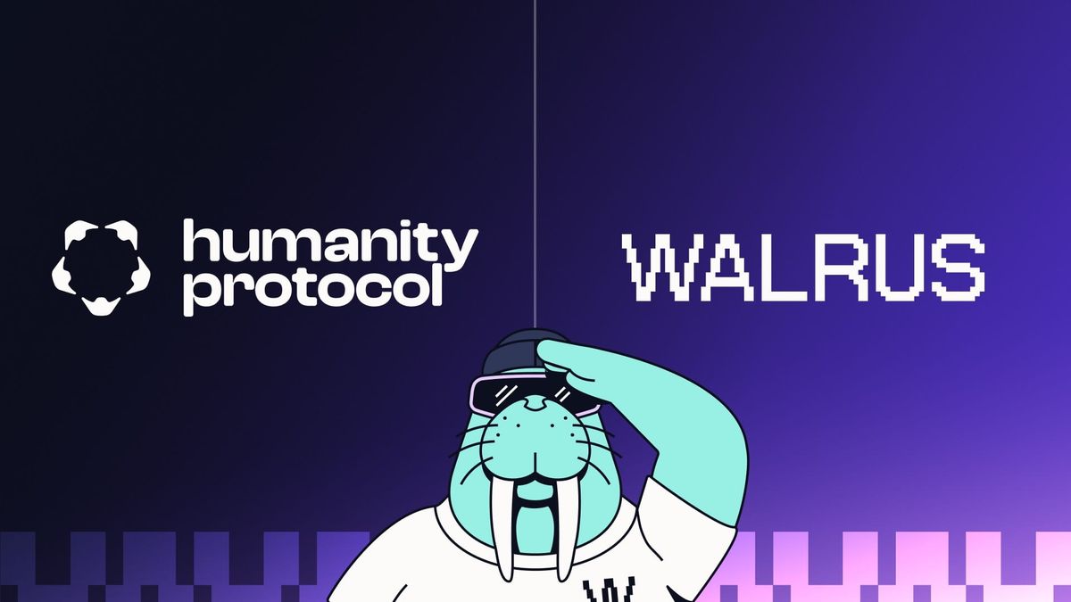 humanity protocol and Walrus logos