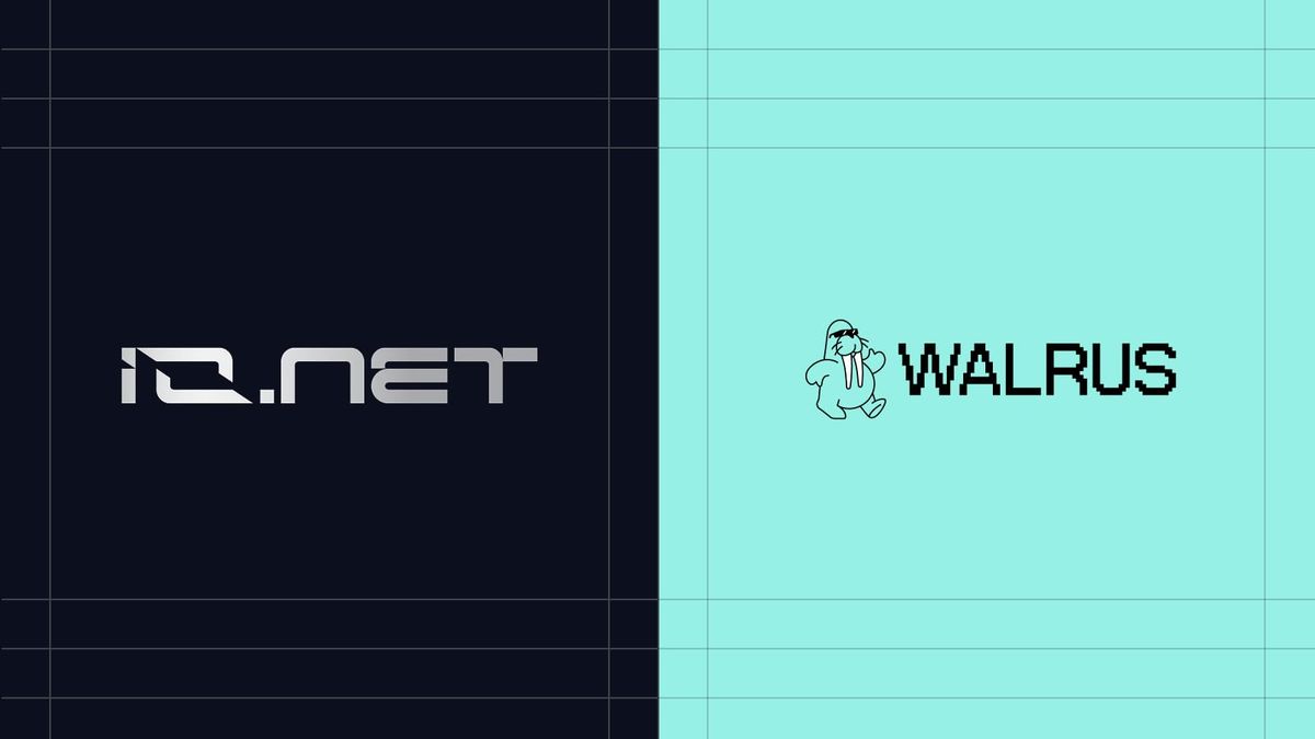 io.net and Walrus logos