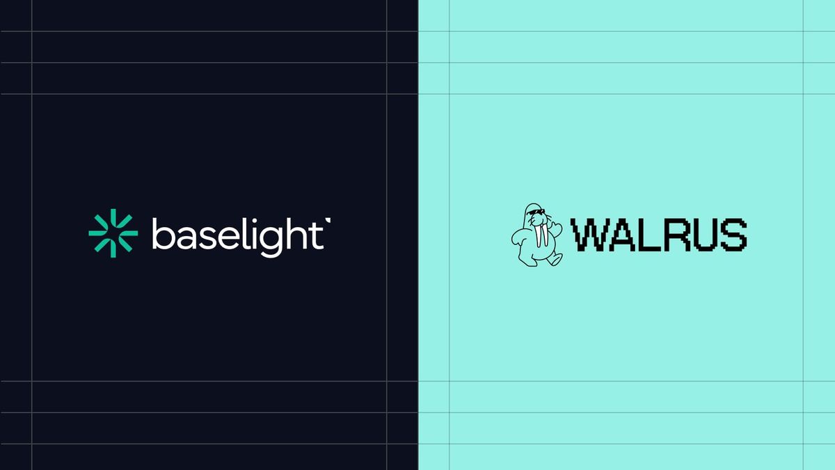 baselight and Walrus logos