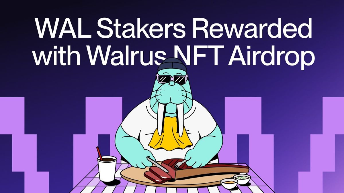 WAL Stakers Rewarded with Walrus NFT Airdrop