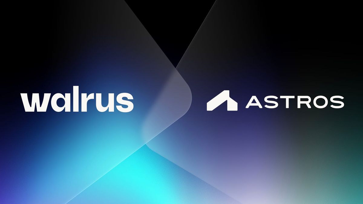 Astros and Walrus to Introduce Open Standard for Agentic Trading
