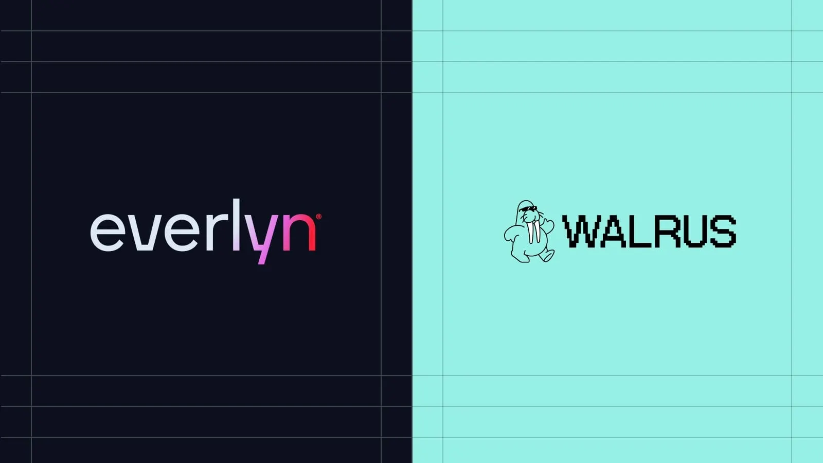 everlyn and Walrus logos