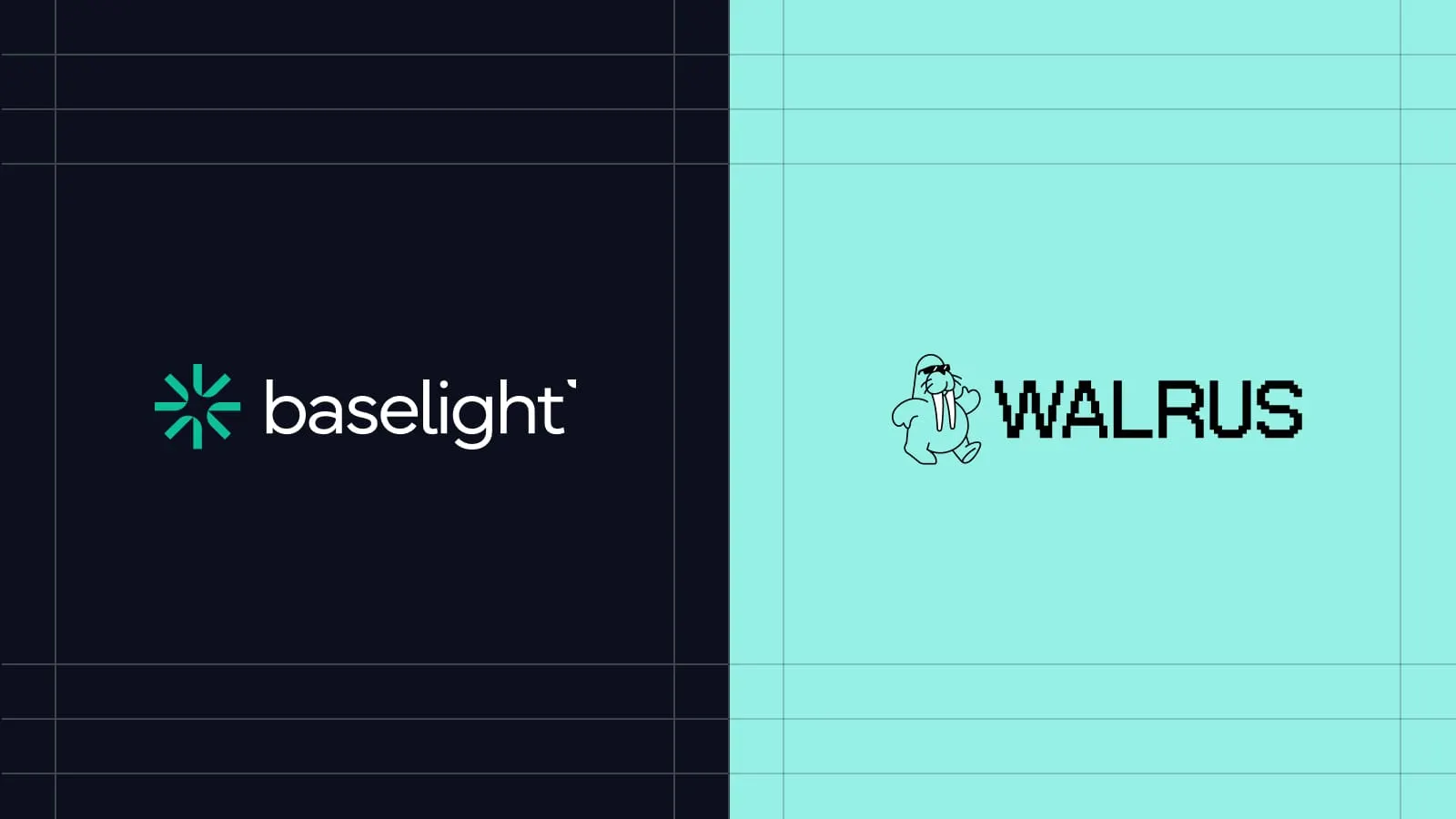 baselight and Walrus logos