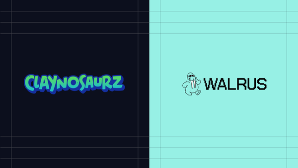 Claynosaurz and Walrus logos