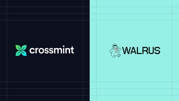Crossmint and Walrus logos