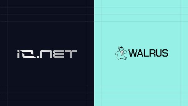 io.net and Walrus logos