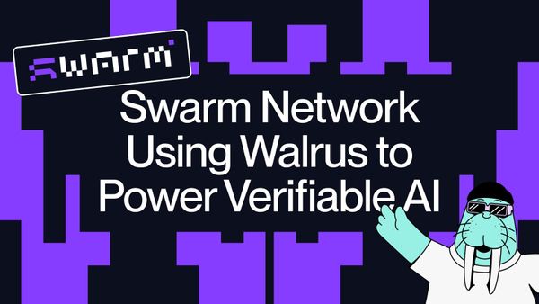 Swarm Network Using Walrus to Power Verifiable AI