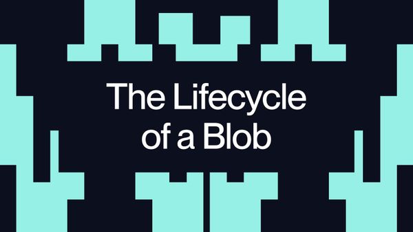 The lifecycle of a blob