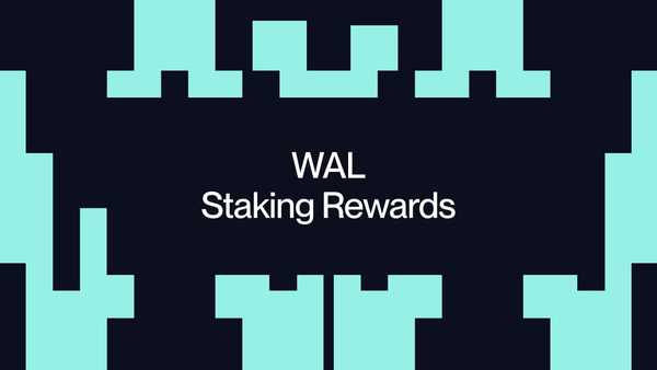 WAL Staking Rewards