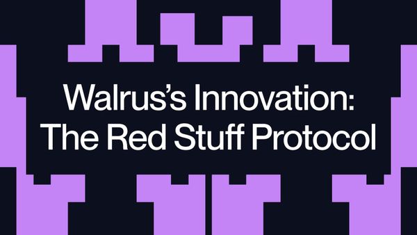 Walrus's Innovation: The Red Stuff Protocol