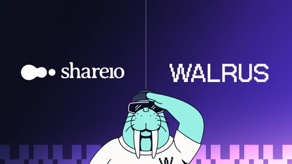 Shareio and Walrus: Where Creator Content Meets Commerce
