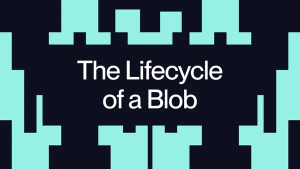 The lifecycle of a blob