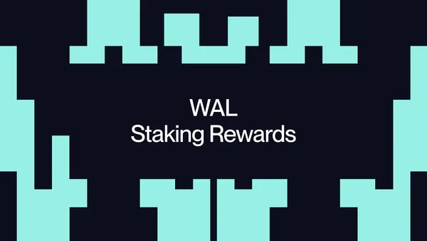 WAL Staking Rewards
