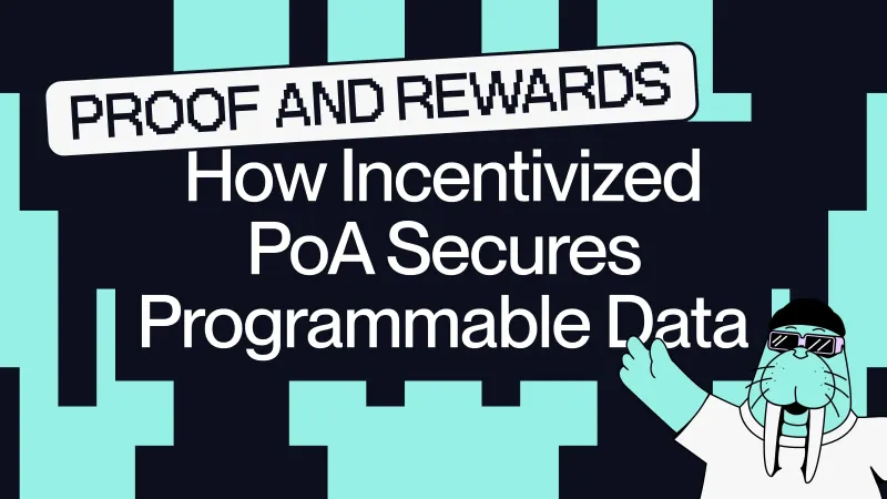roofs and Rewards: How Incentivized Proofs of Availability Secure Programmable Data