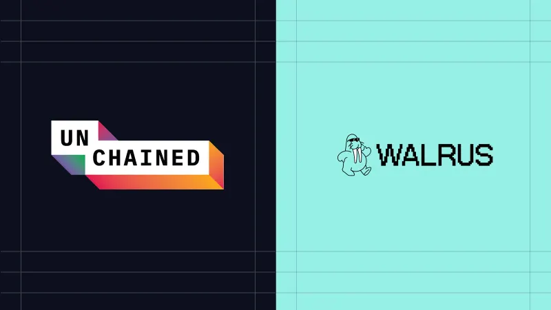 Unchained and Walrus logos