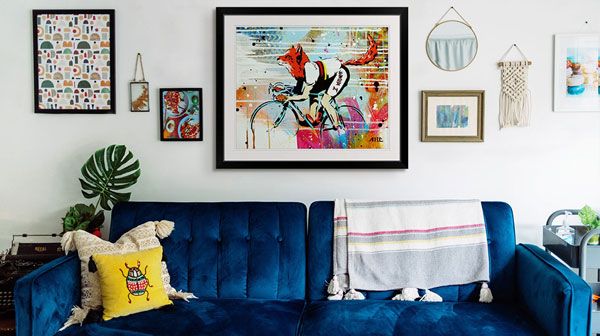 How To Use Retro Bright Art in Every Space