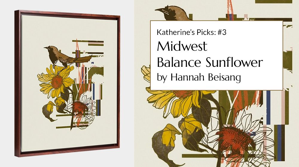 Midwest Balance Sunflower by Hannah Beisang