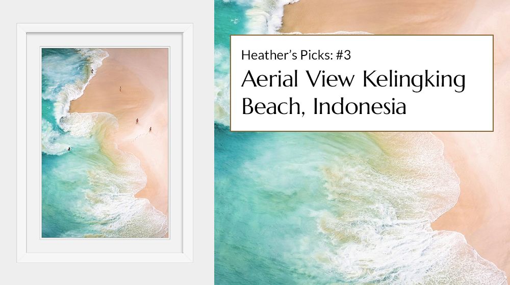 Aerial View Kelingking Beach, Indonesia