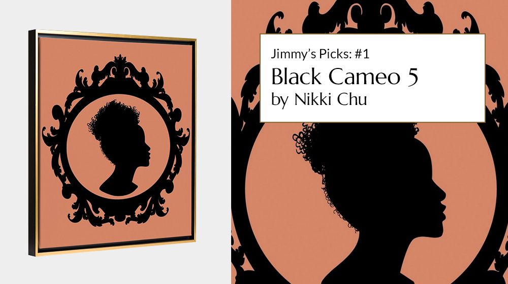 Black Cameo 5 by Nikki Chu