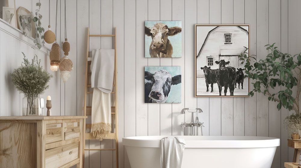 Change the Mood of Your Bathroom With New Wall Art